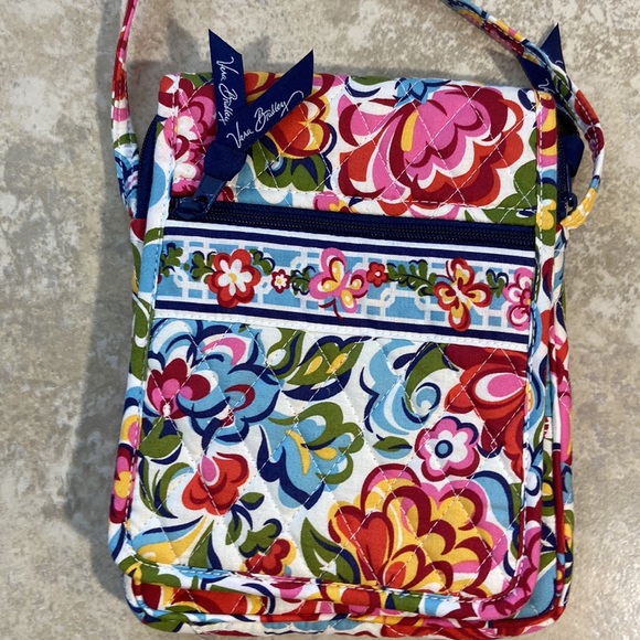 Vera Bradley Floral Quilted Crossbody - Picture 2 of 11